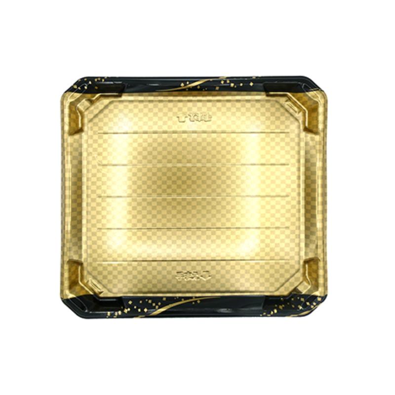 刺身容器 美彩35-35 本体 箔市松金 エフピコ