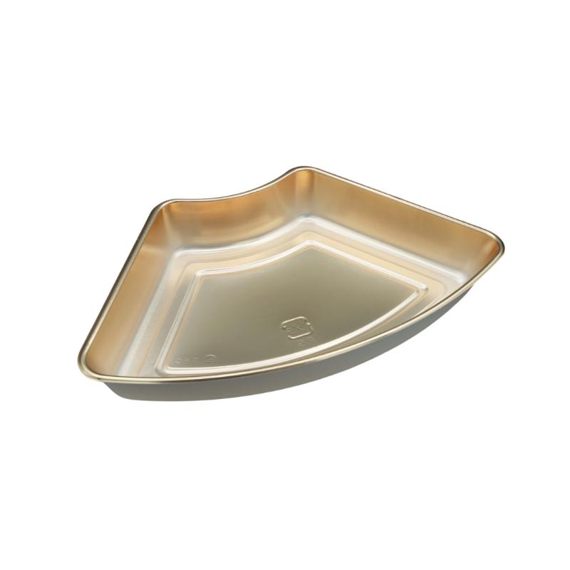 オードブル容器 DX オードブル 丸2G-W4点セット 中央化学