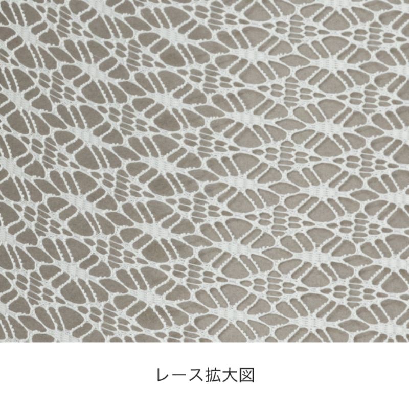 リボン ファブリックレースロール-1 アイボリー(1巻) ヘッズ