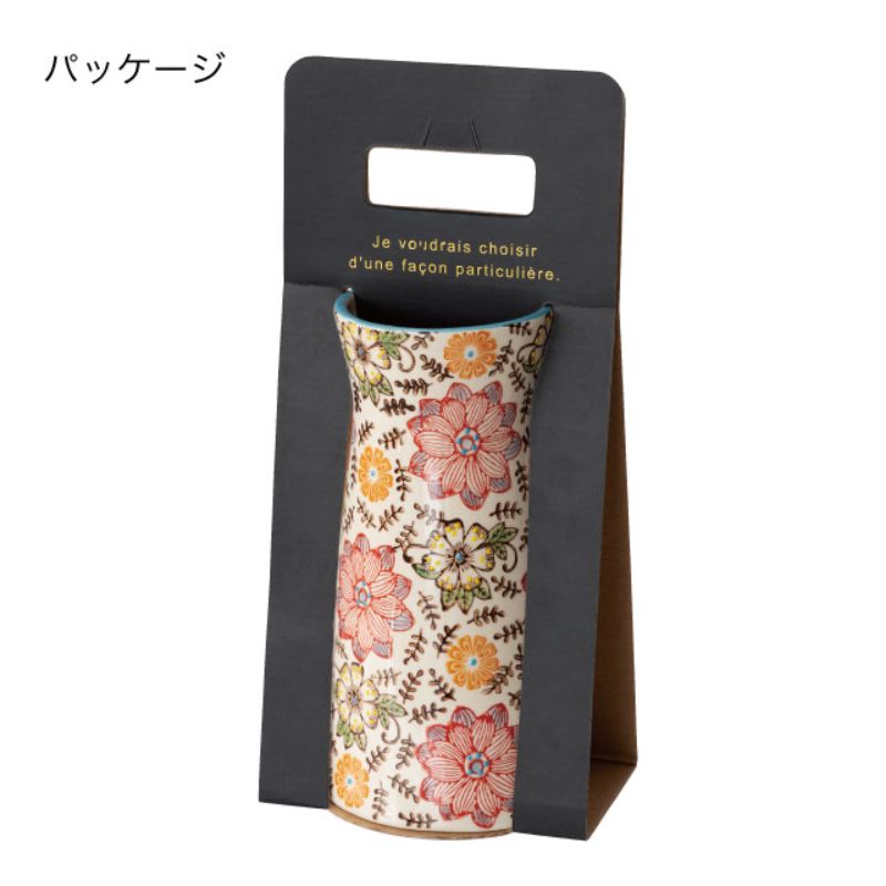 ヘッズ フラワーベース(花瓶) ハンドメイドプリントフラワーベース-3(2個)