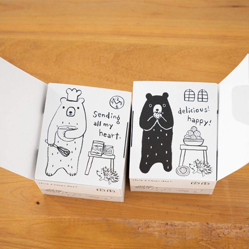ギフト箱 グラットンベアギフトBOX-XS(20枚) ヘッズ
