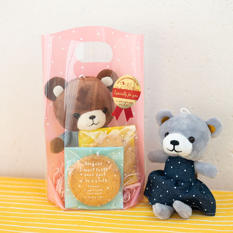 贈答用飾り ラブリーマスコット-1 クマノトム(6個) ヘッズ