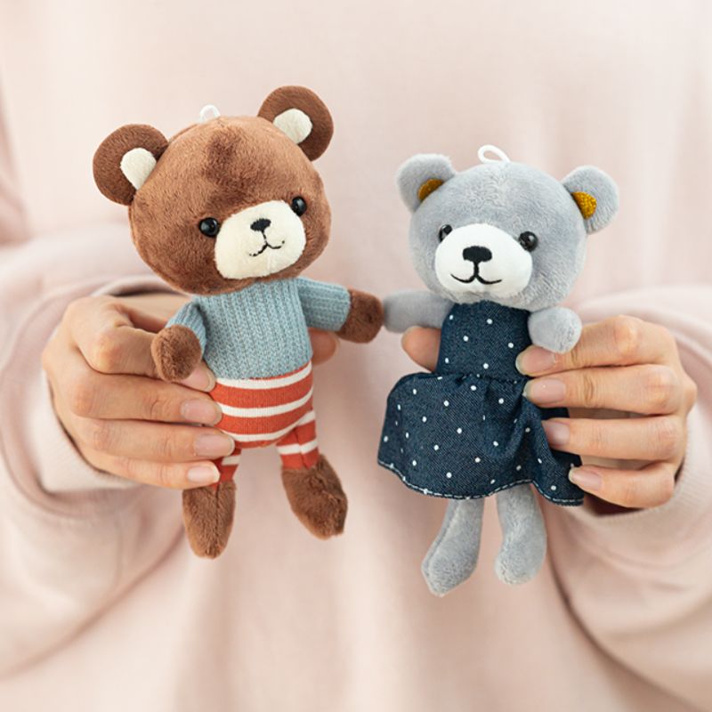 贈答用飾り ラブリーマスコット-1 クマノトム(6個) ヘッズ