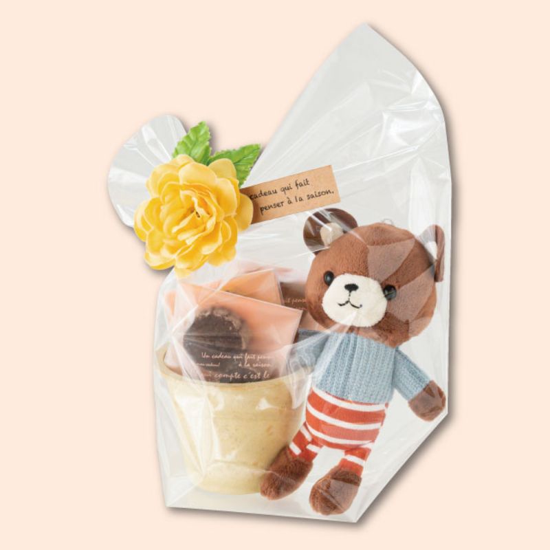 贈答用飾り ラブリーマスコット-1 クマノトム(6個) ヘッズ