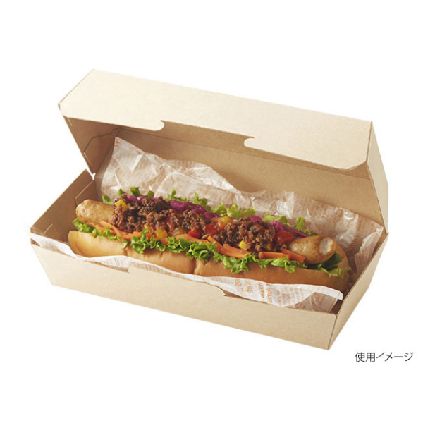 ネオクラフト ホットドッグBOX