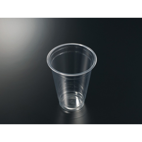 プラコップ PETカップ R96-420L 無地 中央化学