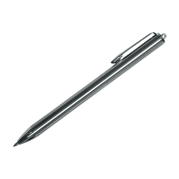 筆記具 加圧式ステンレスボールペン(クリップ付)KSB-130PT