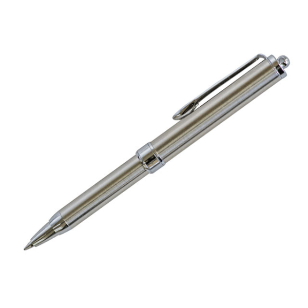 筆記具 伸縮式ステンレスボールペン KSB-96