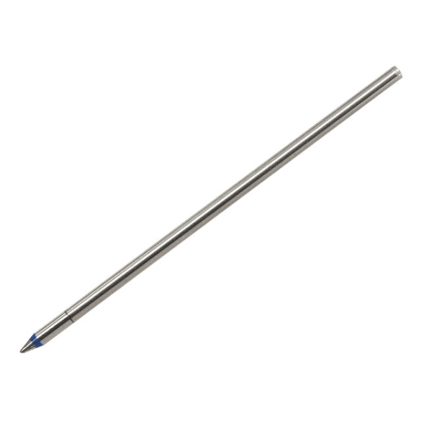 筆記具 ステンレス2色伸縮式ボールペン替芯青 SE7 10本入