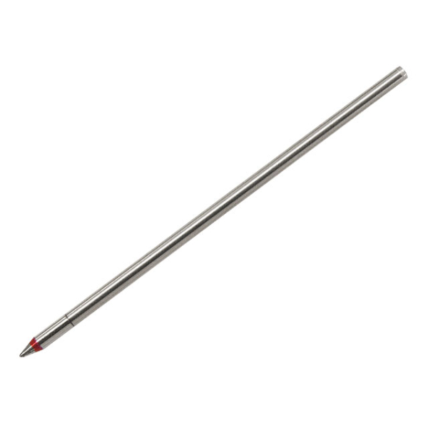 筆記具 ステンレス2色伸縮式ボールペン替芯赤 SE7 10本入