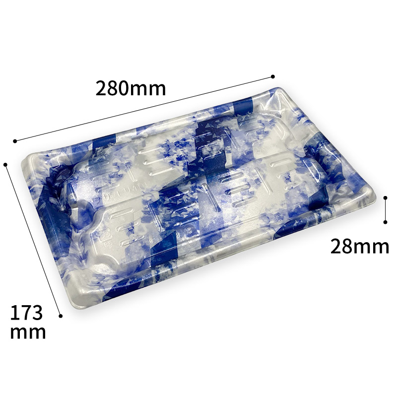 刺身容器 わざ盛40B 氷晶青 リスパック