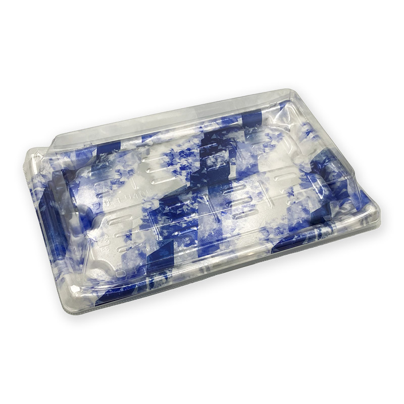 刺身容器 わざ盛40B 氷晶青 リスパック