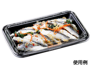 発泡トレー FLB-A12-25 W エコ黒 エフピコ