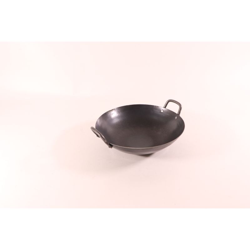 鉄打出両手中華鍋 27cm 山田工業所