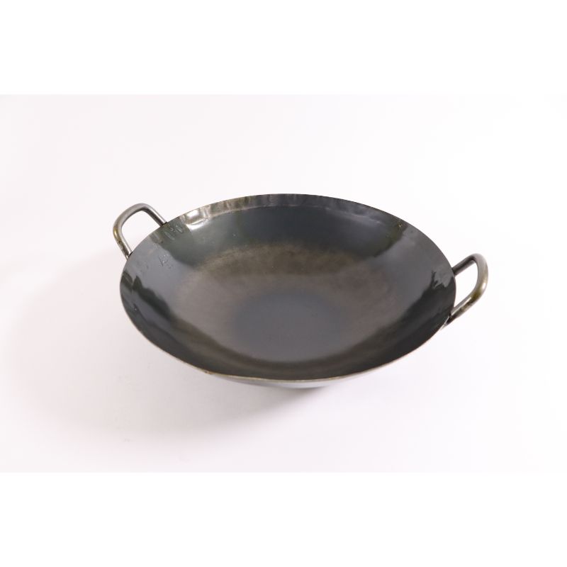 鉄打出中華鍋 1.6mm(取手溶接)48cm 山田工業所