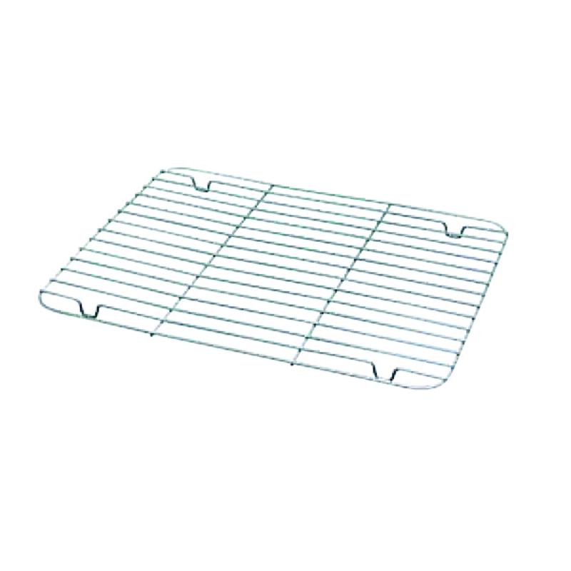 調理用品 アルマイト標準バット用アミ(クロームメッキ) 3号 カンダ