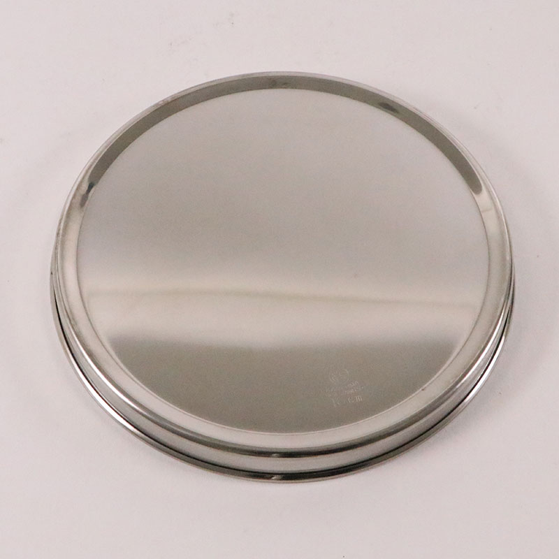 保存容器 18-8丸型ヤクミ入 ツマミ無 10cm