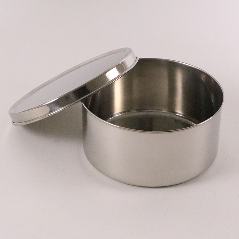 保存容器 18-8丸型ヤクミ入 ツマミ無 14cm