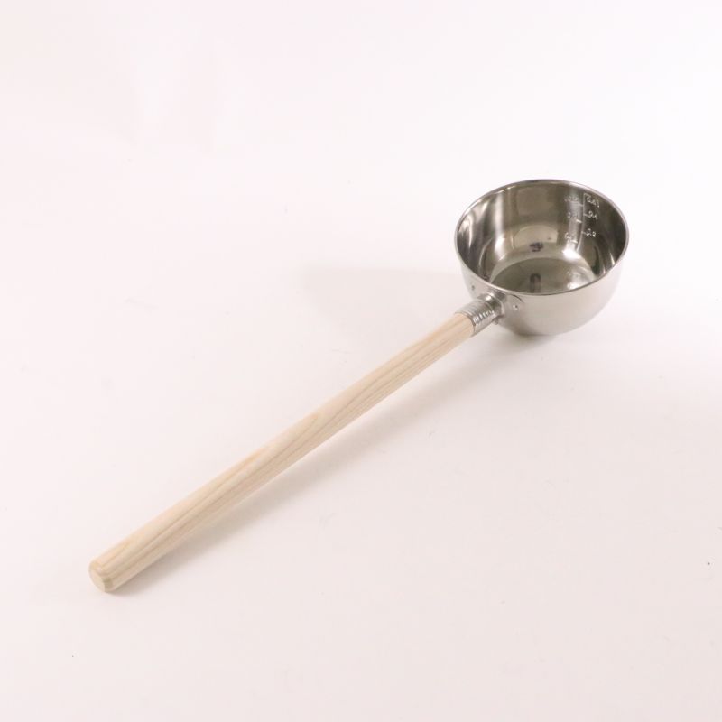 調理器具 18-8水杓子目盛付 13.5cm(650cc) カンダ