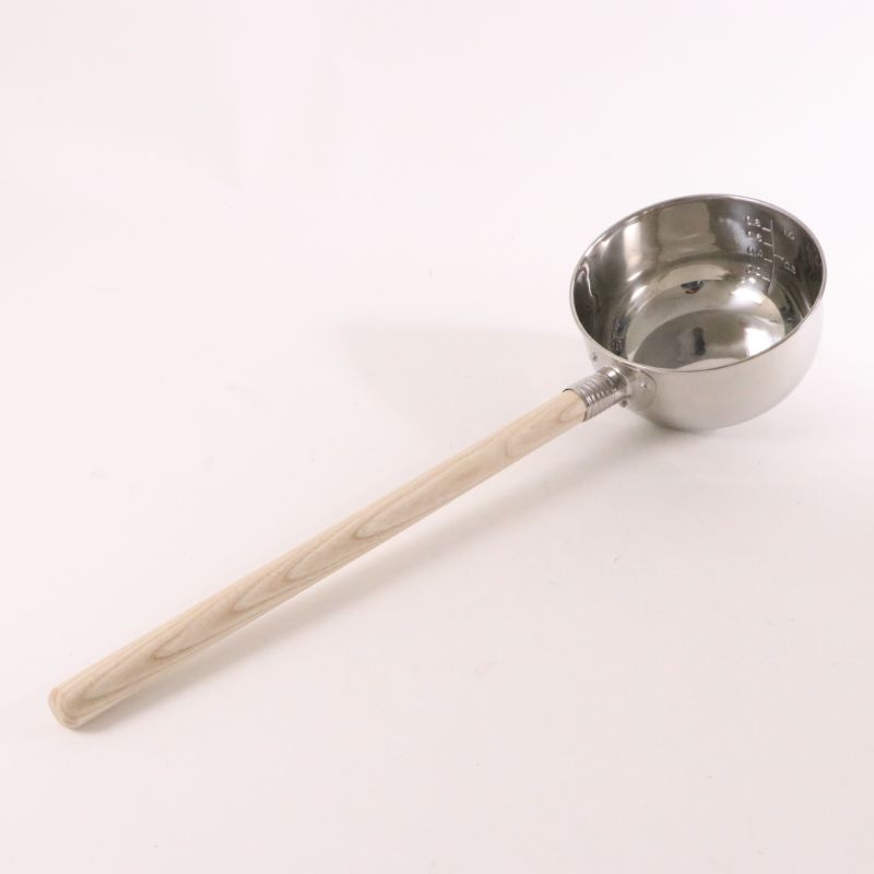 調理器具 18-8水杓子目盛付 14.5cm(1000cc) カンダ