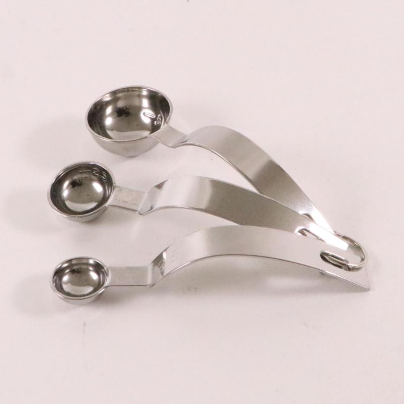 調理用品 kan 置いてはかれる計量スプーン 3本組