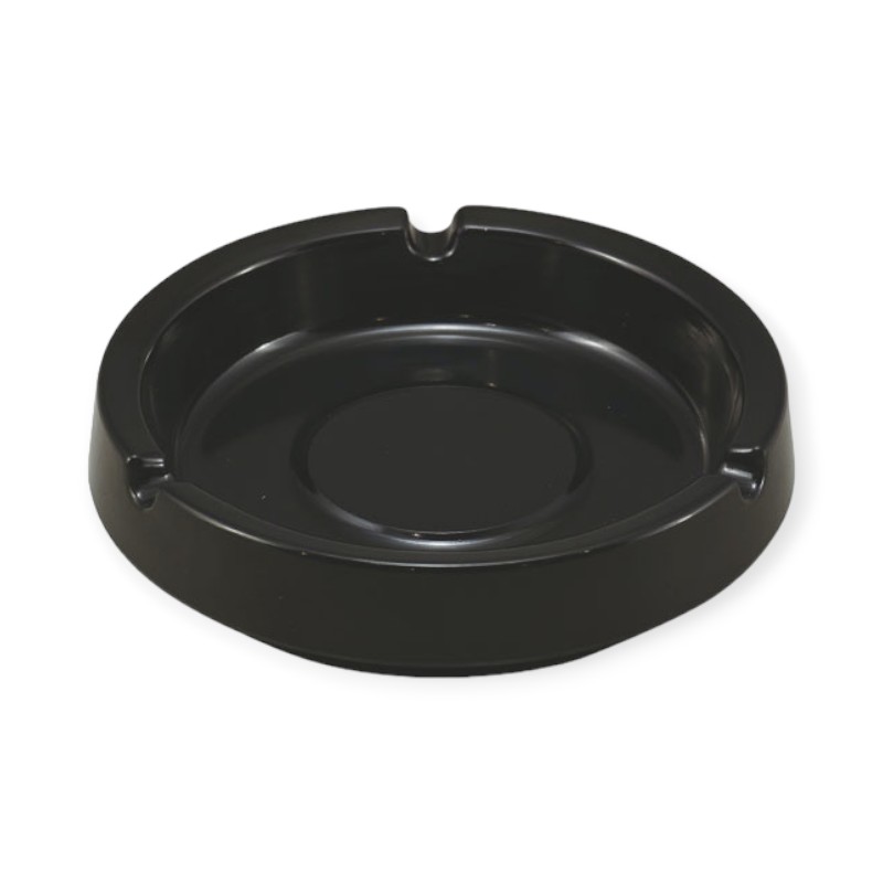 店舗用品 三信化工 灰皿 E-38L 黒