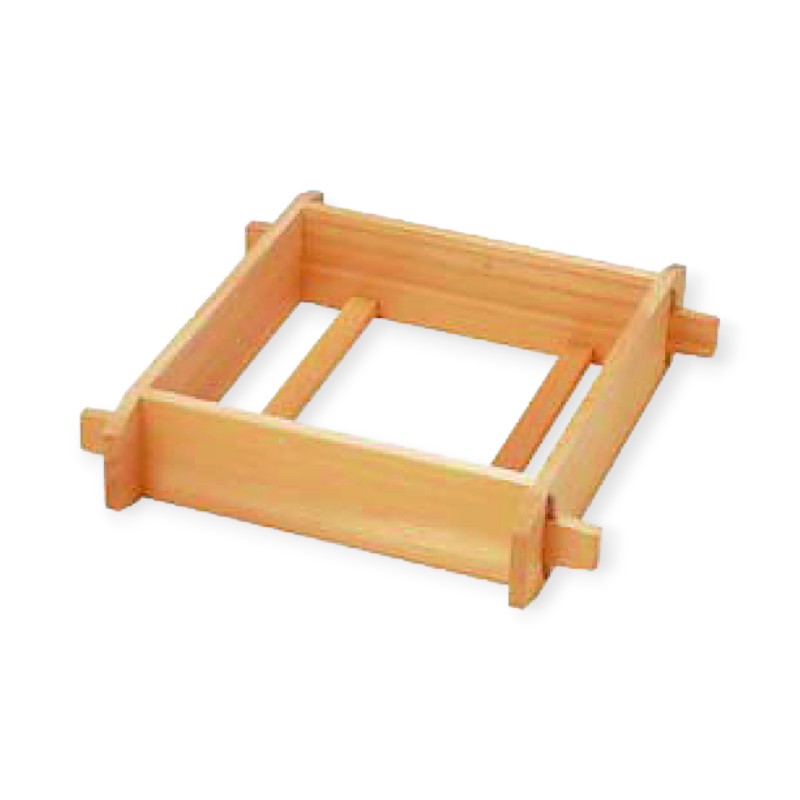 調理用品 木製角セイロ 3寸 36cm