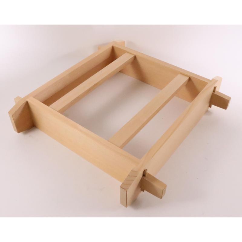 調理用品 木製角セイロ 3寸 39cm