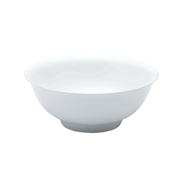 中華用食器 メタル丼レギュラー 塗装仕様 白 カンダ