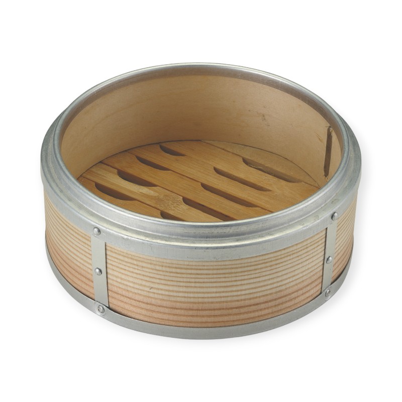 調理用品 業務用アルミ渕杉セイロ 身 14cm