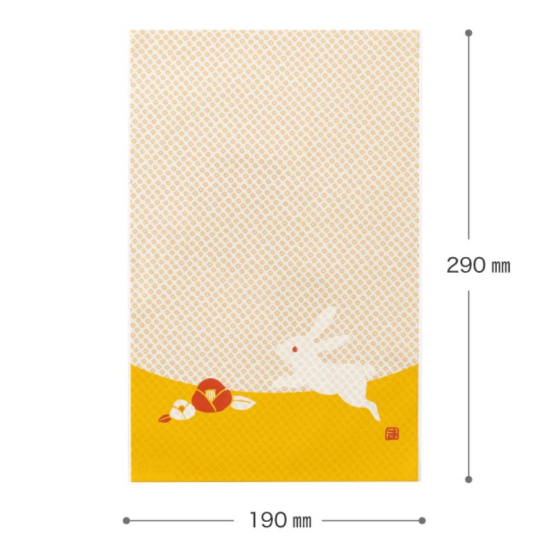 袋 花ウサギOPPギフトバッグ-2(50枚) ヘッズ