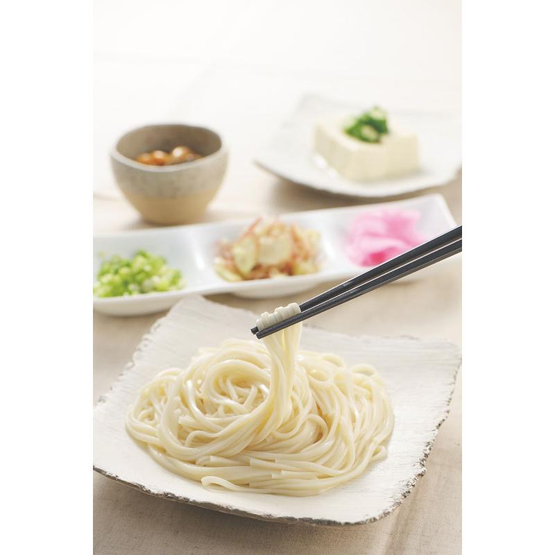 カトラリー ぐる麺箸(十角) 23cm 赤