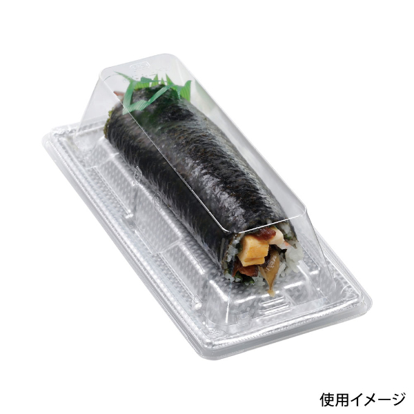 寿司容器 Sステ26-11巻台R 本体 メッシュ銀 エフピコ