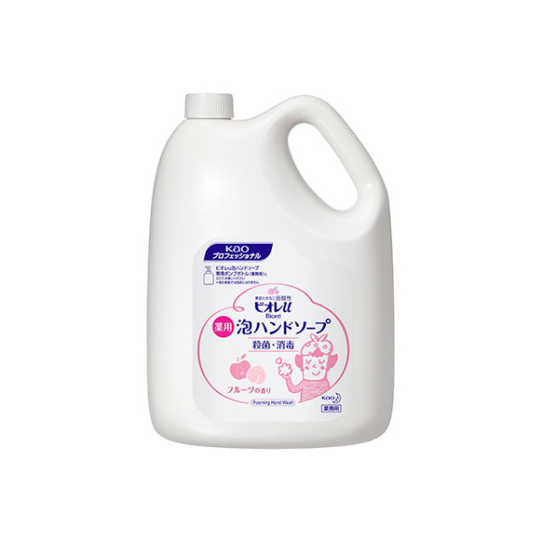 ハンドソープ ビオレU泡ハンドソープ フルーツの香り4L【花王】