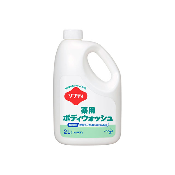 【介護/医療】ボディーソープ ソフティ 薬用ボディウォッシュ 2L 花王