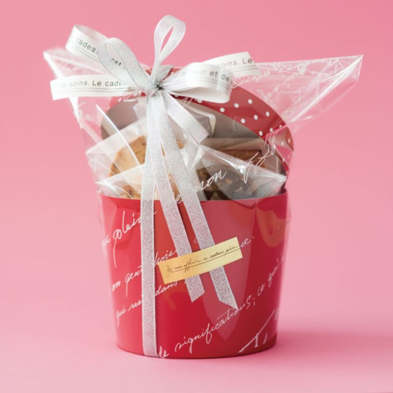 ギフト箱 レッドドット丸型BOX-S(10個) ヘッズ