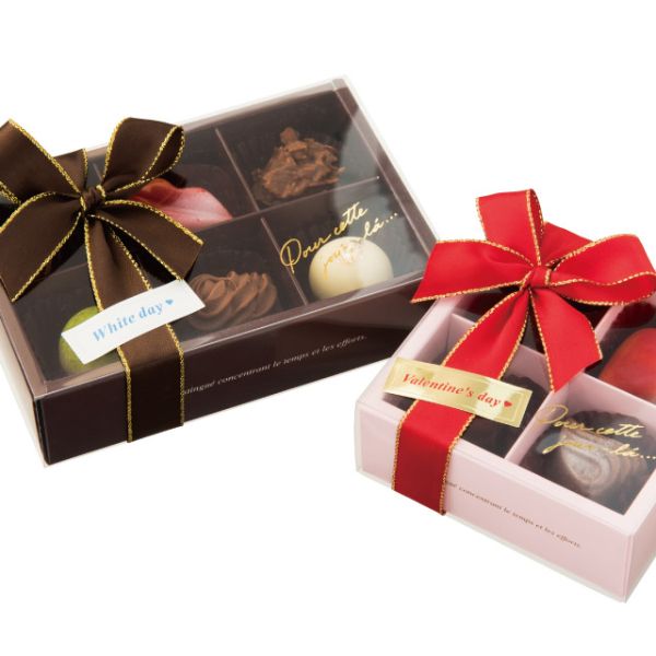 バレンタインデイシール シンプル(100枚) ヘッズ