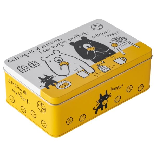 ギフト箱 グラットンベアギフト缶-1(6個) ヘッズ