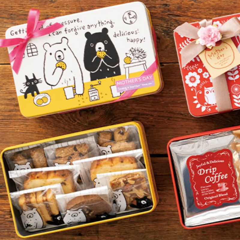 ギフト箱 グラットンベアギフト缶-1(6個) ヘッズ