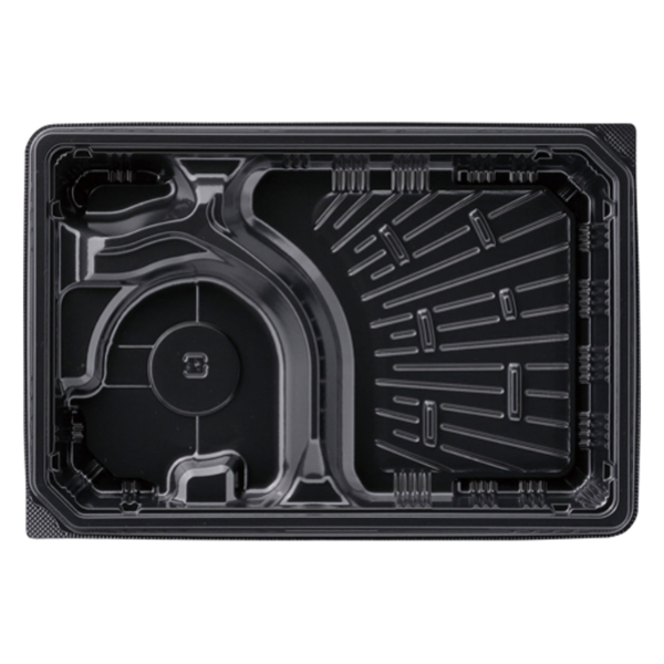 麺容器 エフピコ MSD-SB-25-17 本体 黒