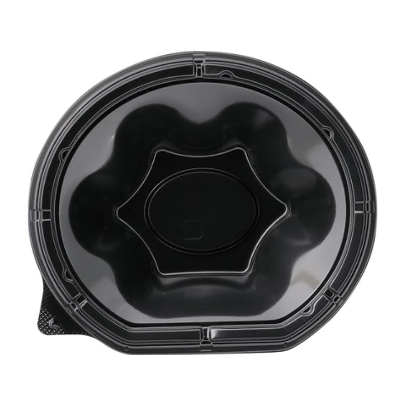 どんぶり容器 MSD半月丼 16-14(40) 黒 エフピコ