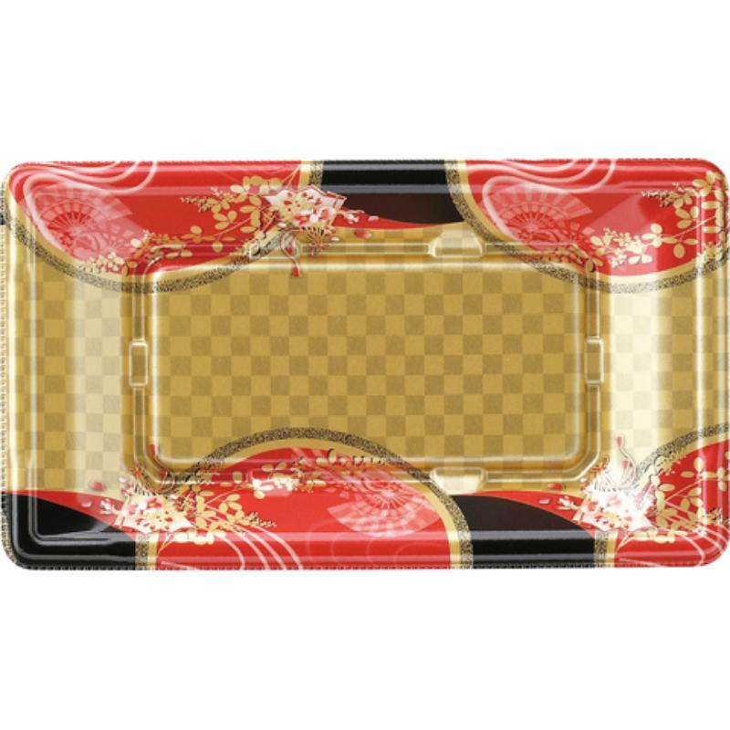 刺身容器 平舟20-11 本体 花明り金 エフピコ