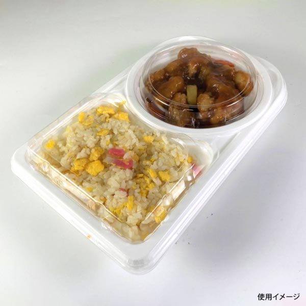 弁当容器 CBFNランチ11 ホワイト本体 シーピー化成