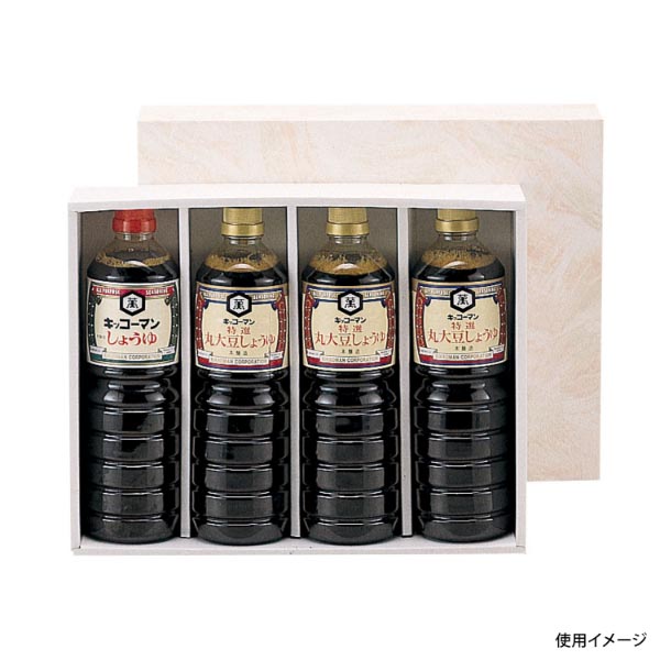 贈答箱 ペットボトル1L×4本 ヤマニパッケージ