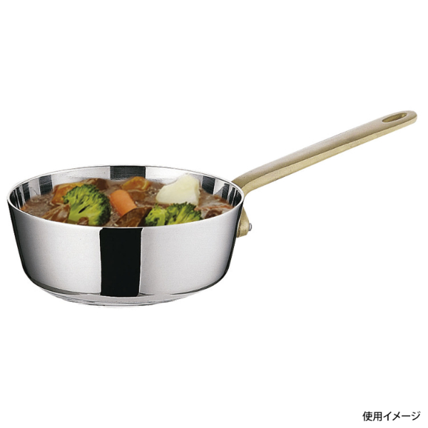 プチテーパーパン 片手・浅型鍋 10cm(蓋なし) トーダイ