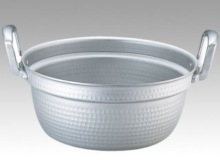 TKG アルミ円付鍋 アルマイト加工 24cm