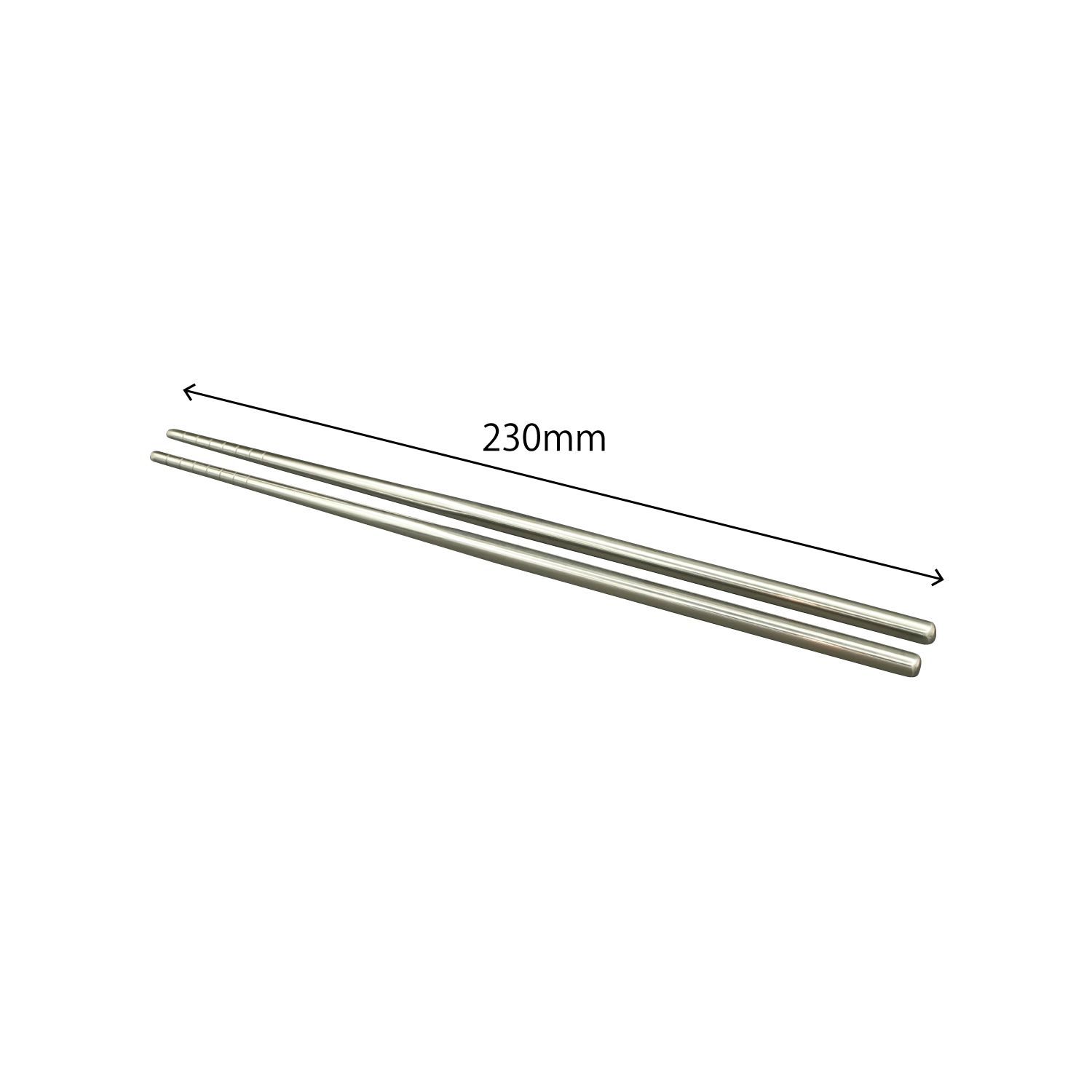 洋食卓上用品 ステンレス箸 230mm トーダイ