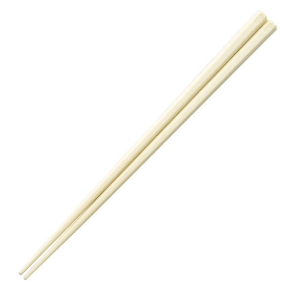 洋食卓上用品 抗菌 六角すべり止め箸 21cm アイボリー PM-352 トーダイ