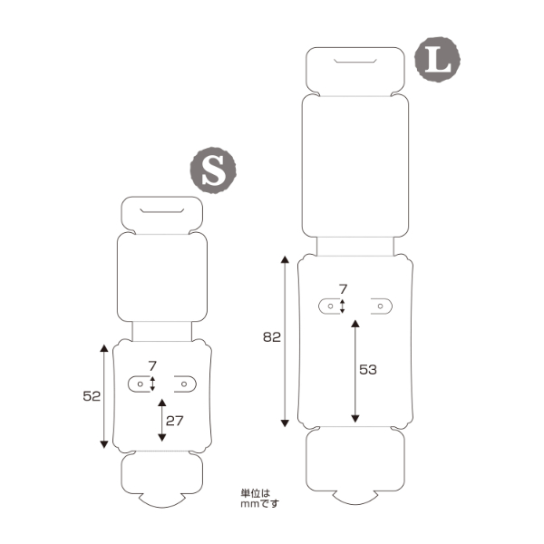 陳列備品 立体ピアス・イヤリング専用台紙 ホワイト S 18枚袋入 ササガワ