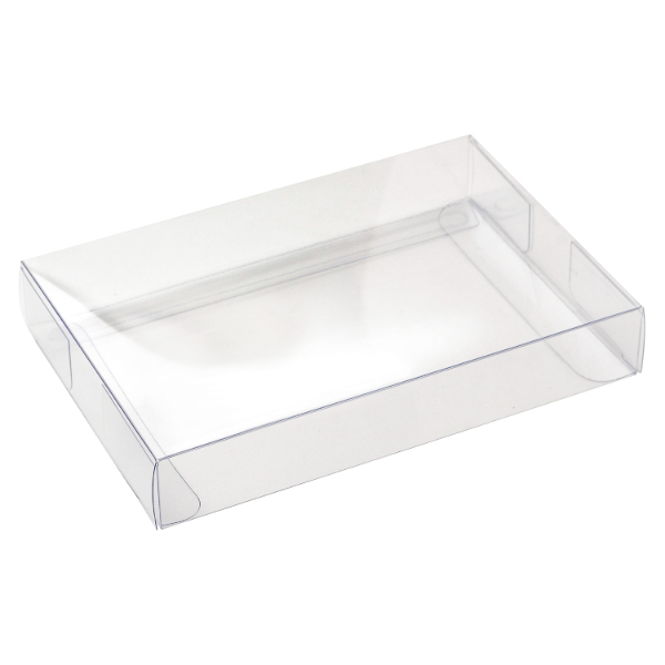 陳列備品 透明ボックス はがきサイズ 105×153×25 50P ササガワ